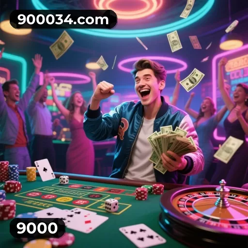 Cassino 9000: mesas, live e torneios 🍀